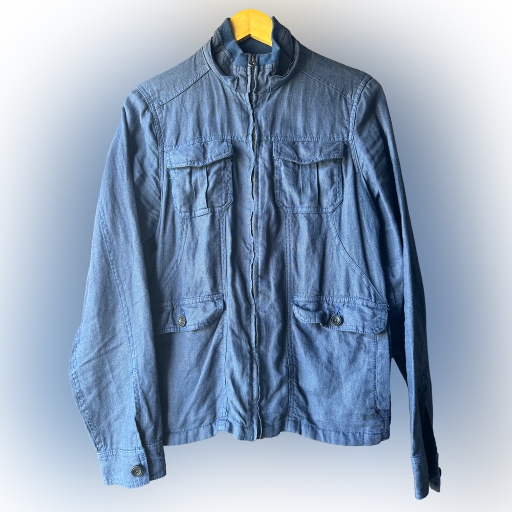 ZARA 100% Linen Jacket